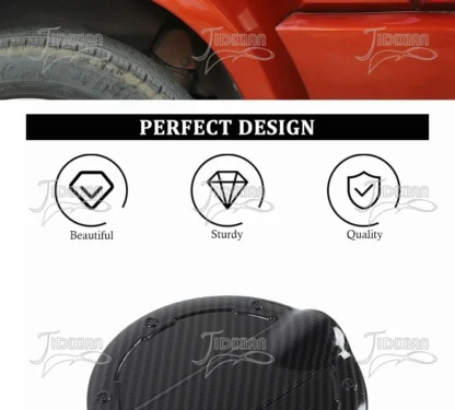 JIDIXIAN Car Exterior Fuel Tank Cap Decoration Cover for Dodge Nitro for Jeep Liberty 2007-2012 for Grand Commander 2006-2010 - Image 11