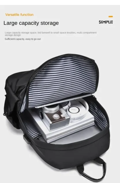 2025 Casual Atmosphere Business Computer Bag New Backpack Outdoor Large Capacity Travel Shoulder Bags For Men - Image 11