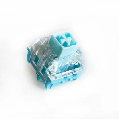 Kailh Emerald Blue Switch Custom Mechanical Keyboard Accessories 5Pin Linear 45g  Super Smooth Pre-lubed For Leobog Hot Swap Kit - Image 3
