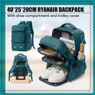2025 New's Travel Backpack for Men Women Ryanair 40x20x25 Backpack Cabin Bags Carry-ons Business Laptop Backpack,Multifunctional
