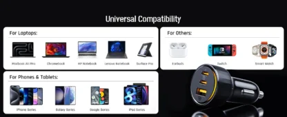 VOLTME 65W USB Type C Car Charger Quick Charge QC 4.0 PD 3.0 Fast Charge Charger in Car For iPhone 13 Pro Xiaomi Samsung Huawei - Image 21