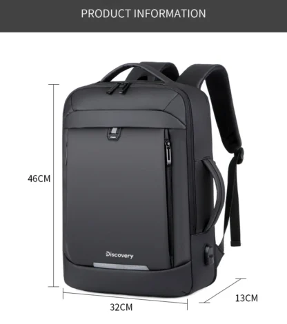 Travel Backpack For Men 40L Large Capacity Expandable Laptop Backpack USB Port Waterproof multi-functional Travel bag - Image 11