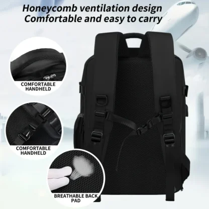 Women's Backpack Travel Suitcase Cabin Bag Aircraft Ryanair 40x20x25 Airplane Travel Bag Men Laotop Backpack Wizzair Carry On - Image 3