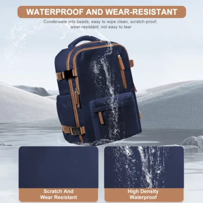 Men Travel Backpack  Airplane Bag Hand Luggage Wizzair 40x30x20 Carry-Ons Laptop Backpack Women Cabin Bags, School Backpacks - Image 4