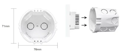 Tuya Smart Life WiFi Wall Touch Button 220V AC Light Switch for Lamp 1 2 3 4 Gang APP Voice Remote Control EU UK Europe Standard - Image 31