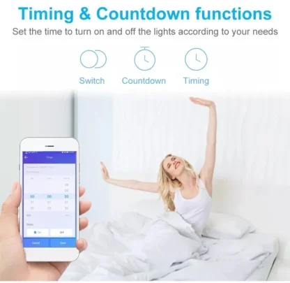 Melery Tuya Wall Socket WIFI Smart Australia Plug USB TYPE-C PD 30W  Argentina Outlet Power Touch Remote by Alexa Google Home - Image 8
