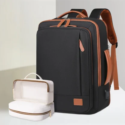 The New Unisex Backpack for Short-Distance Business Trips, Lightweight Travel Bag, Computer School Bag Storage Bag Combination - Image 14
