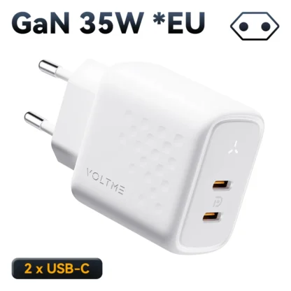 VOLTME 35W  PD USB C Charger GaN III Tech Fast Charger Fast Wall Charger Block for iPhone 15 Pro Max MacBook iPad Steam Deck - Image 10