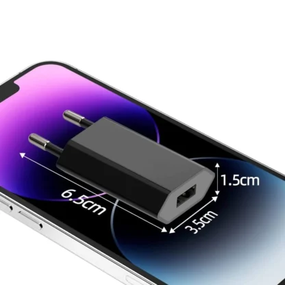 1/3/5/10pcs 5V 1A EU Plug USB Adapter Mobile Phone Wall Travel Charger Power Adapter For iPhone XS Max XR X 8 7 - Image 16