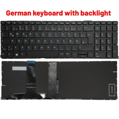 NEW For HP 455 450 G8 G9 655 650 G8 G9 Russian/US/UK/Spanish/Latin/French laptop keyboard backlight/NO backlight - Image 7