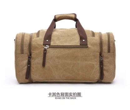 New Fashion Outdoor Travel Bag Handbag Canvas Crossbody Backpack Trend Large Capacity Casual Shoulder Bag - Image 21