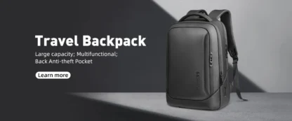 Heroic Knight Travel Backpack Men Business Backpack School Expandable USB Bag Large Capacity 15.6 Laptop Waterproof Backpack Bag - Image 10