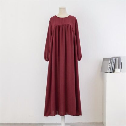 Spirng Autumn Full Sleeve Casual Plus Size Dress Women Loose Maxi Dresses Female Oversize Long Dresses Vestidoes Fit 120KG - Image 20