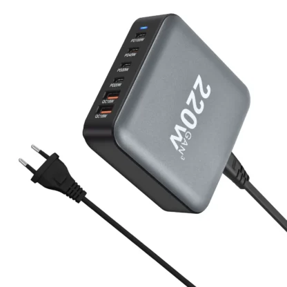 USB C Fast 320W Desktop GaN Charger 8-port USB Type C PD Charger Fast Charge 3.0 USB Type C Fast Charger Mobile USB Charger - Image 12