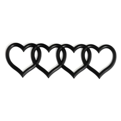 Car Love Heart Logo Sticker Rear Trunk Tail Label Badge Emblem Decal For Audi Q7 A7 A6 S3 S4 A5 A4 B5 B6 B7 B8 C6 C7 A3 Q3 Q5 TT - Image 26