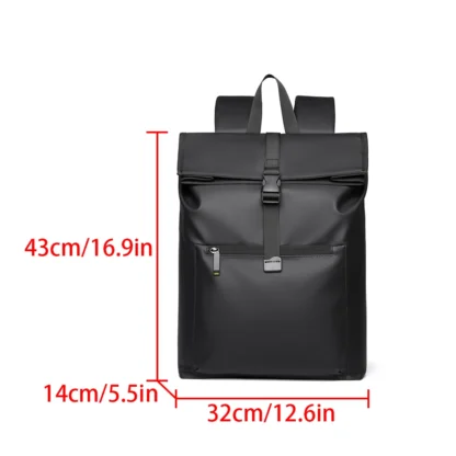Men's Convenient Hiking Backpack 2025 Business Leisure Travel Computer Bag Backpack Commuting Backpack - Image 10