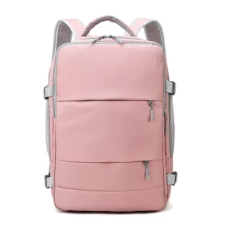 Casual Travel Backpack Women Large Capacity Waterproof Anti-Theft Casual Backpack Bag with Luggage Strap Laptop Backpack Women