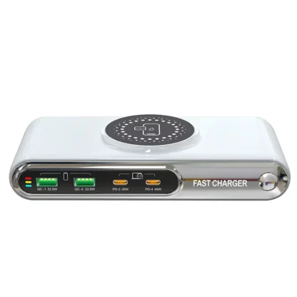 New 72W Multifunction Charger Wireless Charger 4-Port PD+QC USB Type-C Quick Charger Home Travel Office Convenient - Image 7