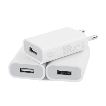 1/5/10pcs Plugs USB Wall Adapter Charger 5W Slim Charging Plug Power Supply 5V 1A Power Plug Adapter Socket Adapter for iPhone