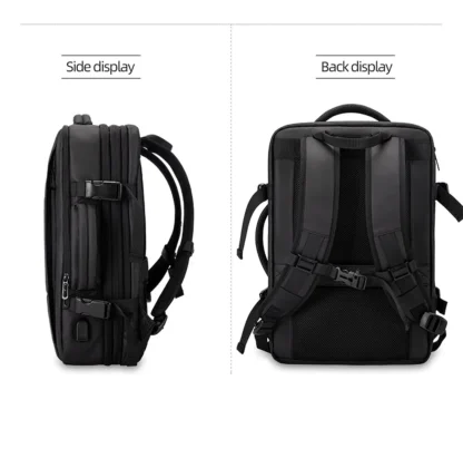 HK Business Backpack for Men Waterproof Anti-Theft 15.6” Laptop Backpack Casual Large Capacity Expandable Travel Bag Short Trip - Image 27