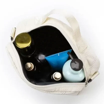 Men's and Women's Travel Bag Set with Makeup Bag - Plain Color Handbag - Essential for Travel - Affordable and Practical - Image 3