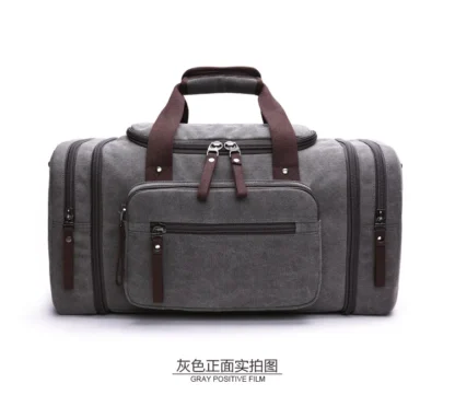 New Fashion Outdoor Travel Bag Handbag Canvas Crossbody Backpack Trend Large Capacity Casual Shoulder Bag - Image 13