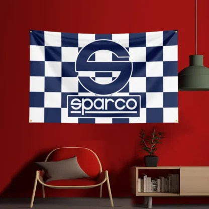 3x5 Ft Sparco Tool Flag Polyester Printed Cars Flags Banner Tapestry for Room Garage Decor Power Tools Flag - Image 3