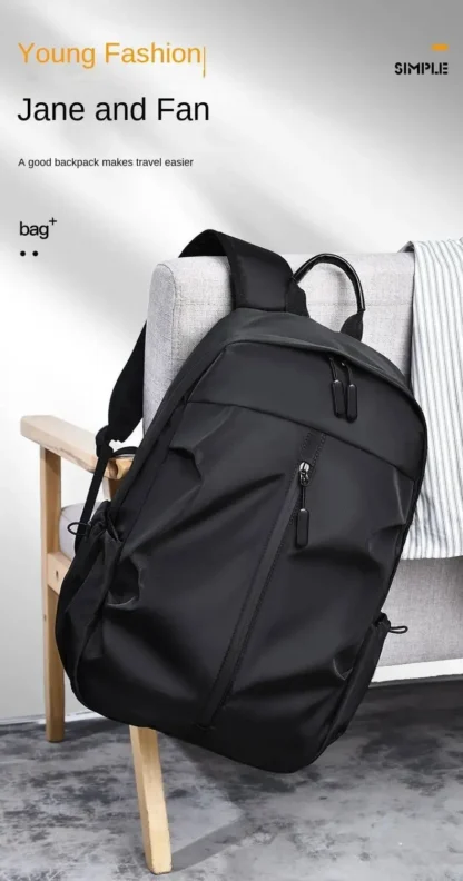 2025 Casual Atmosphere Business Computer Bag New Backpack Outdoor Large Capacity Travel Shoulder Bags For Men - Image 7