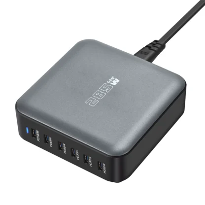 285W GaN Desktop Charger 8-port Type C PD Charger 3.0 Type C Portable Fast Phone Charger For Samsung Iphone16 15 - Image 4