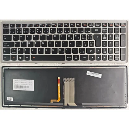 US/UK/RU/IT/BE/BG/EF/NE/NW/SA/SL English/Russian NEW Laptop Keyboard For Lenovo U510 U510-IFI Z710 - Image 5