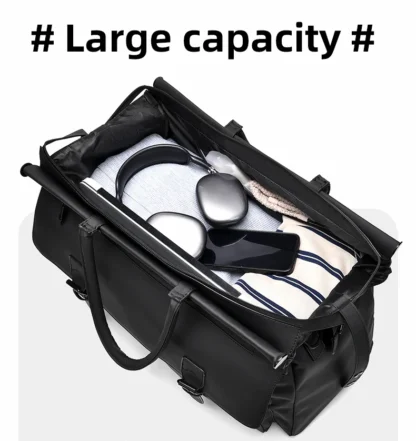 Outdoor Travel Duffel Bag Dry Wet Business Trip Short Distance Luggage Handbag Large Storage Commuting Men Hiking Shoulder Bags - Image 16