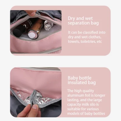 Waterproof Backpack Large Capacity Multifunction Travel Backpack With Shoe Storage Multilayer - Image 12