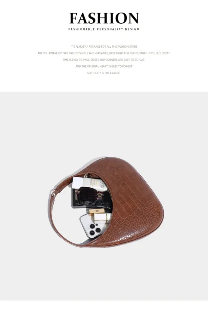 Sailboat Bag Harlee Crossbody Women's Bag French Underarm Bag Lightweight Handbag Tote Small Carry Bag - Image 14