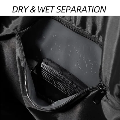 Travel Duffel Handbag Dry Wet Outdoor Business Trip Short Distance Shoulder Bag Large Fitness Gym Yoga Sports Luggage Tote Pack - Image 3