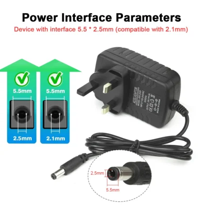DC12V 24V Universal Power Supply Adapter AC110-240V 1A/2A/3A/5A/6A/8A/10A with EU/US/AU/UK Plugs for LED Strip Light Converter - Image 16