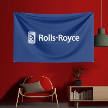 3X5 FT W-Rolls-RoyceS Game Flag Polyester Printed Party Flag for Garage Room Decoration - Image 3