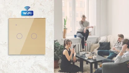 Tuya Smart Life WiFi Wall Touch Button 220V AC Light Switch for Lamp 1 2 3 4 Gang APP Voice Remote Control EU UK Europe Standard - Image 27