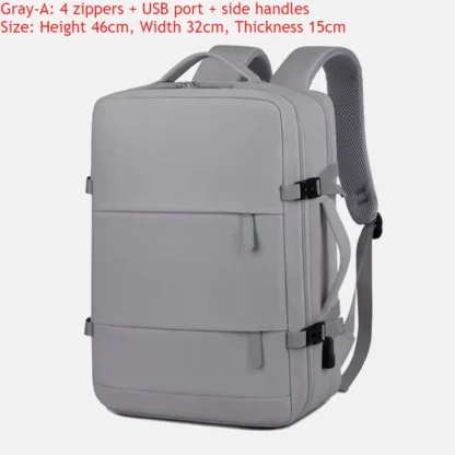 2025Men Women's Bag Large Capacity Journey Multifunction Backpack With Shoe Storage Multilayer Dry And Wet Separation Waterproof - Image 10