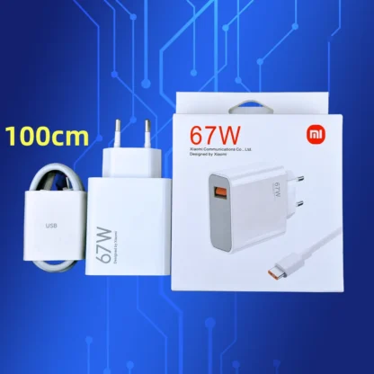 67w Xiaomi Original Charger Turbo Charge Gan EU Adapter 6A Usb Type C Cable For Poco x5 F5 Pro Mi 13 Lite Mix Fold 3 2 Phone - Image 7