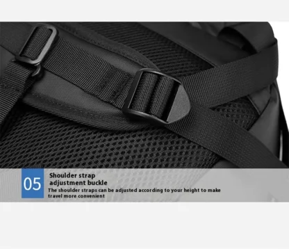 New large capacity backpack for sports travel, dry and wet separation, lightweight multi pocket backpack for business trips, com - Image 31