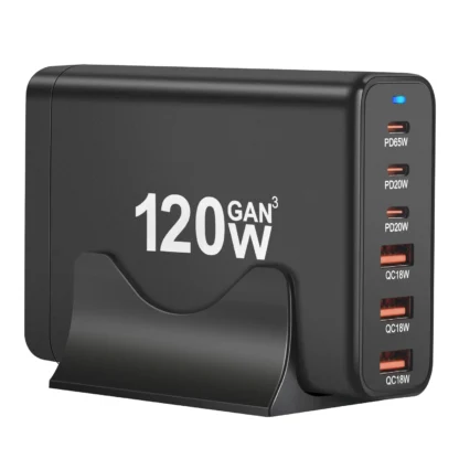 200W GaN Charger 6 Ports USB Type C PD Charger Quick Charge 3.0 USB Type C Quick Charger Mobile Phone USB Charger - Image 20