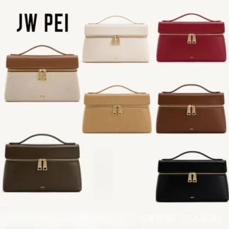 JW PEI Lunch Box Bag Box Bag Thea Designer New Fashion Versatile Shoulder Crossbody Bag Handbag Small Square Bag