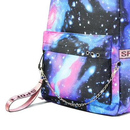 Marcus and Martinus Boys Girls School Bags Teenager USB Charging Chain Travel Backpack Student College Bookbag Mochila - Image 33