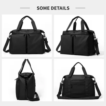 Travel Duffel Handbag Dry Wet Outdoor Business Trip Short Distance Shoulder Bag Large Fitness Gym Yoga Sports Luggage Tote Pack - Image 5