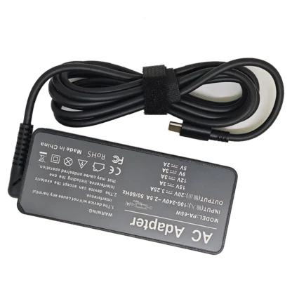 20V 3.25A 65W USB Type-C AC Laptop Power Adapter Charger For Lenovo Thinkpad X1 Carbon Yoga X270 X280 T580 P51 P52s E480 E470 - Image 3