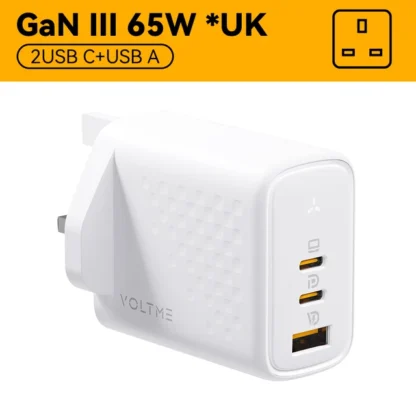 VOLTME 65W GaN III Charger Quick Charge 4.0 3.0 Type C PD USB Charger For IPhone Charger USB C Adapter For Laptop IPhone 15 Pro - Image 17
