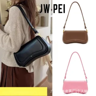 JW PEI Pudding Bag Armpit Bag New Niche Handbag Texture Shoulder Fashion Crossbody Bag Women