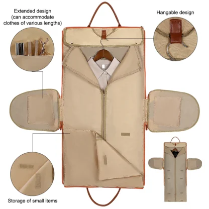 New Foldable Handbag Women's Travel Clothes Totes Large Capacity Luggage Handbag Sport Outdoor Fitness Multi Function Organizer - Image 3