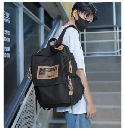 Travel Backpack Airplane Large Capacity Multi-Function Lightweight Oxford Waterproof College Casual Bag Notebook Bagpacks - Image 23