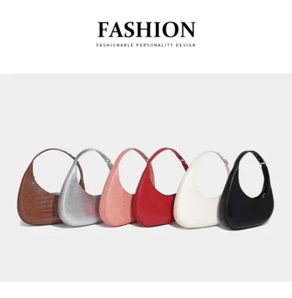Sailboat Bag Harlee Crossbody Women's Bag French Underarm Bag Lightweight Handbag Tote Small Carry Bag - Image 13